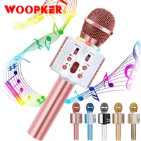 4 in 1 bluetooth microphone wireless professional condenser microfone karaoke mic magic sound mikrofon studio recording