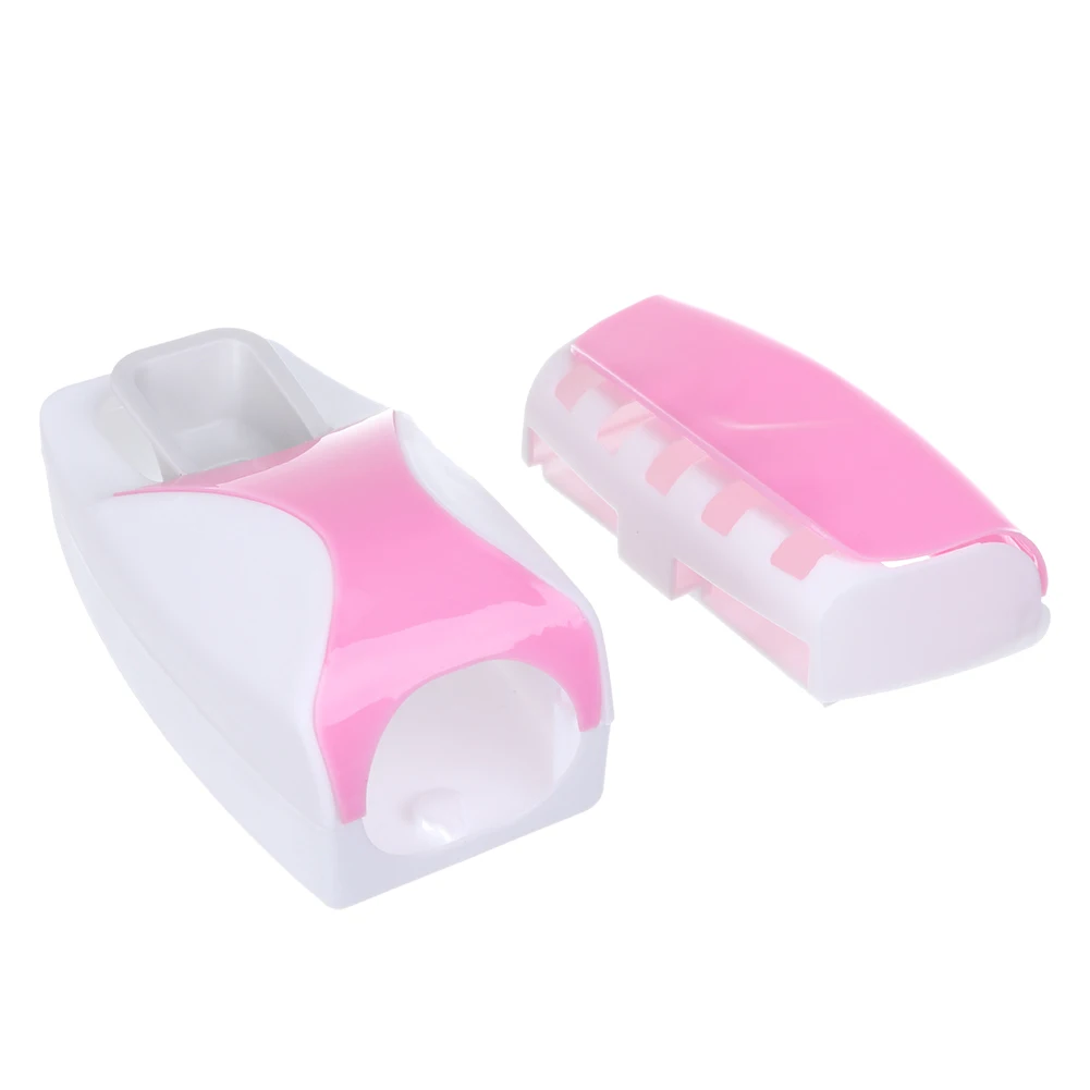 automatic auto toothpaste dispenser toothbrush holder set wall mount wine free global shipping