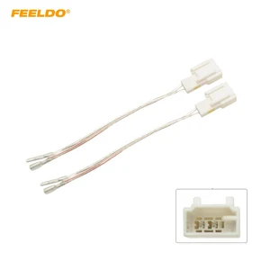 Автомобильный адаптер для колонок FEELDO, 2 шт., разъем для Toyota Scion, Mitsubishi, Subaru, s, провод, жгут проводов, кабель # CA2612
