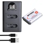 Аккумулятор Batmax NP-BX1 NPBX1 + двойное зарядное устройство USB со светодиодной подсветкой