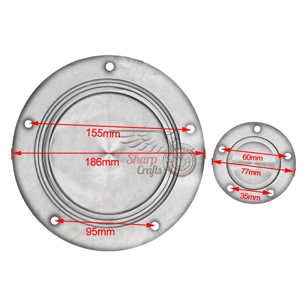 Запчасти для мотоциклов Дерби сцепление с таймером чехлы Harley Touring Street Glide Road King Dyna