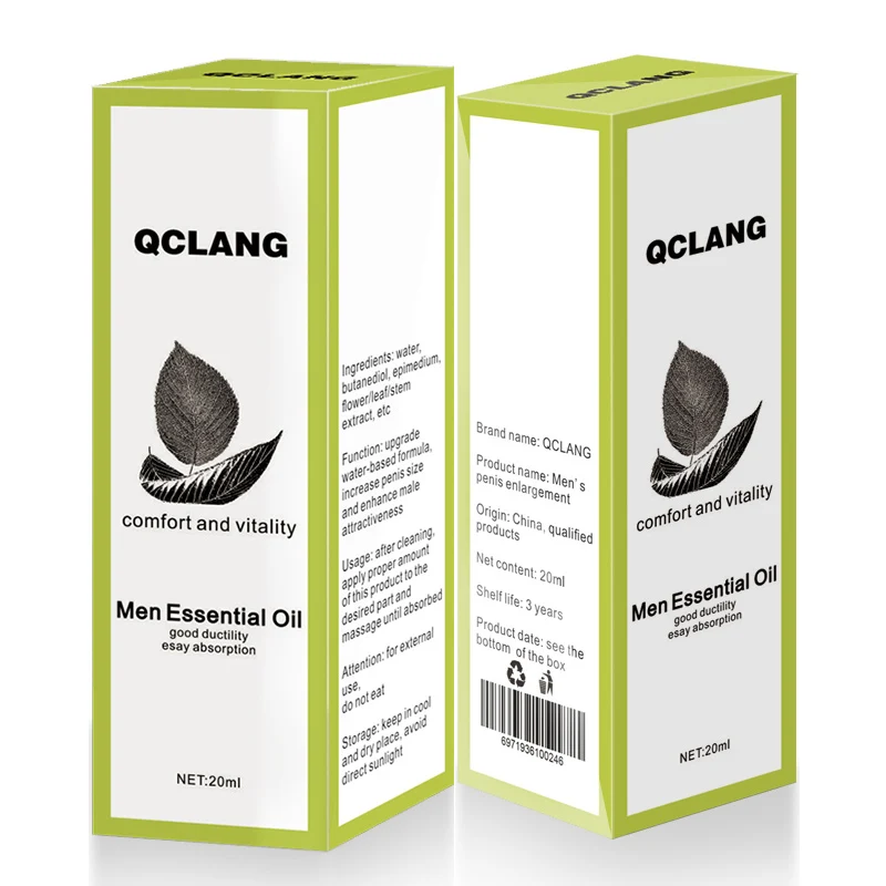 Спрей для задержки полового акта QCLANG мужчин спрей пениса мужской крем масло