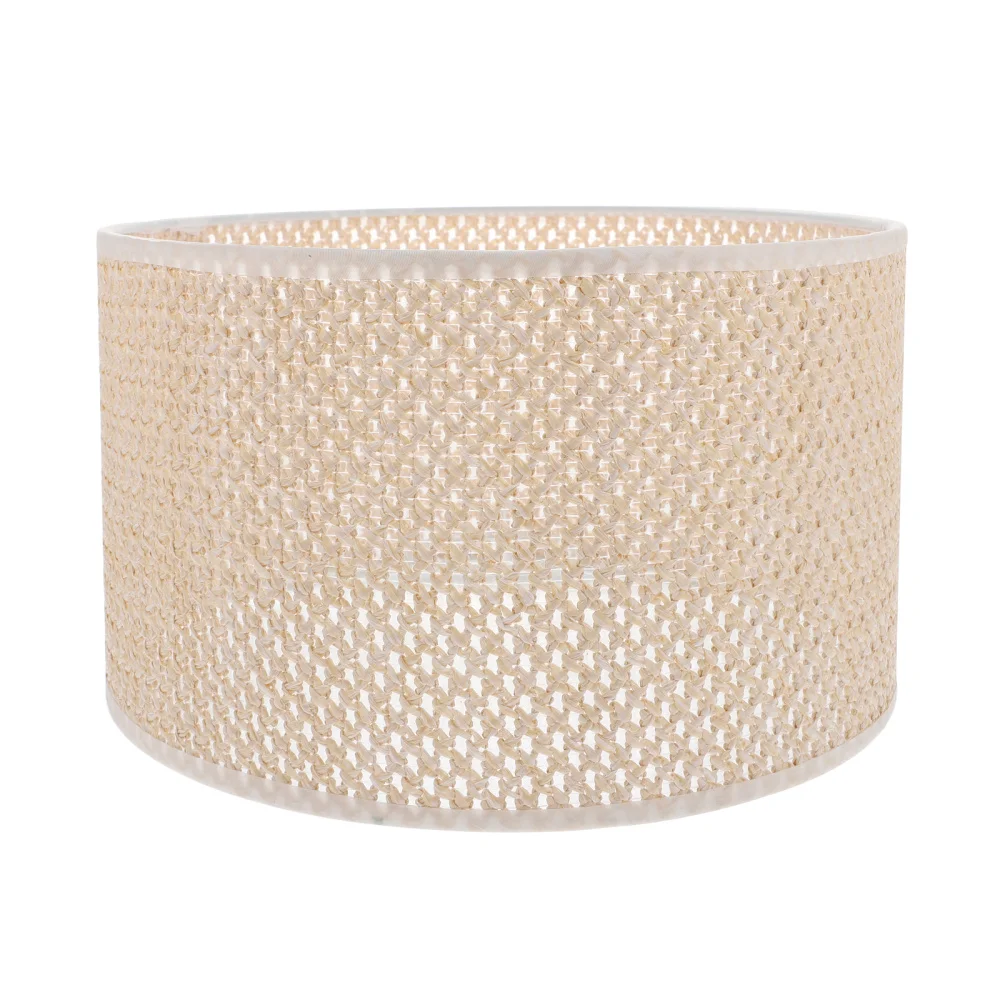 1 шт. современный абажур в деревенском стиле имитация ротанга Плетеная крышка