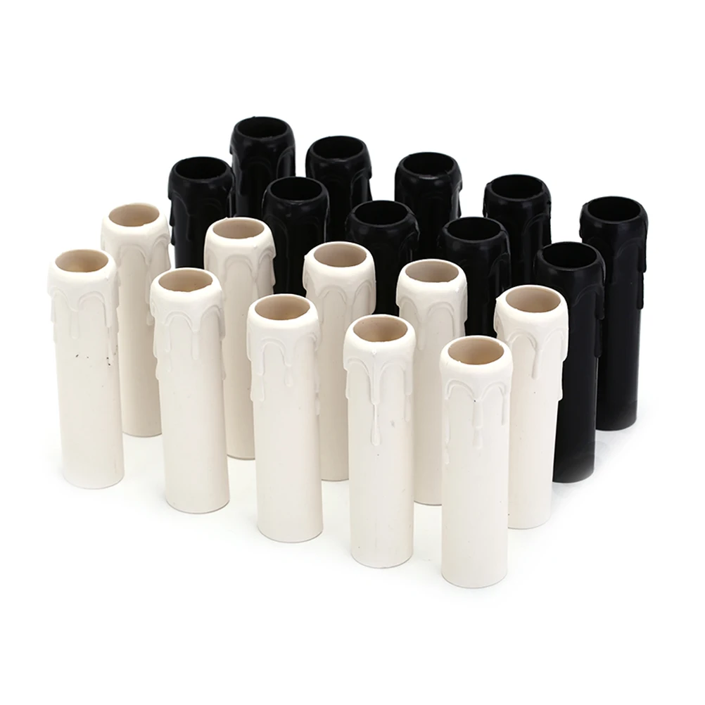

10Pcs/Lot,Chandelier Part Candle Tube Table Lamp Base Candle Lamp Holder Tube Candle Lamp Base Sleeve Candle Bulb Base Cover