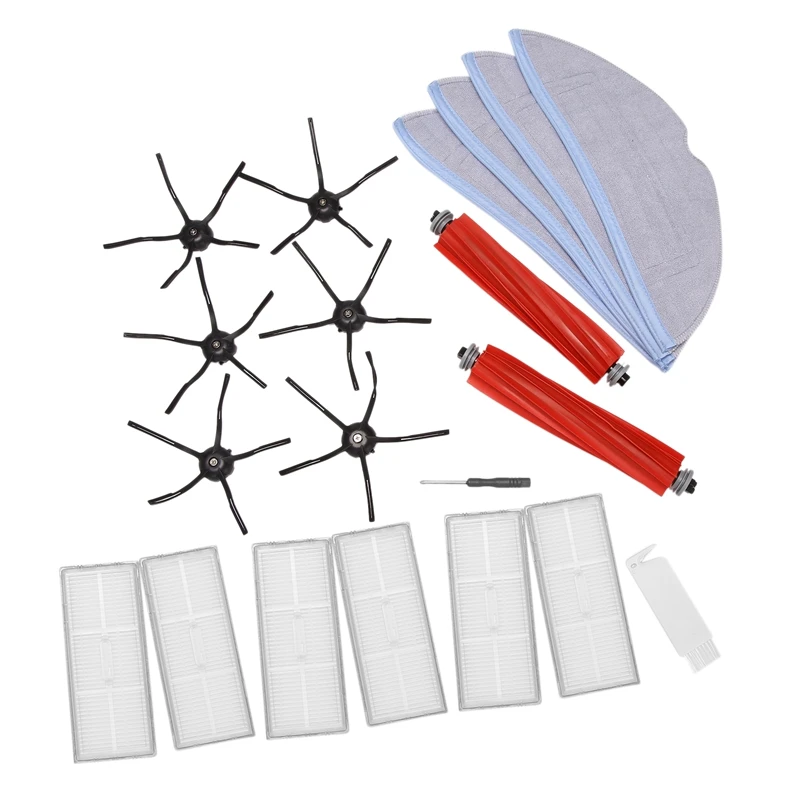 

For Xiaomi Roborock S7 S70 S7Max T7S T7S Plus Sweeping Robot Accessories Side Brush Main Brush Mop Rag Filter