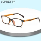 Детские очки с защитой от синего излучения, пластиковые очки для мальчиков и девочек для компьютера, оправы для очков при близорукости по рецепту A1021