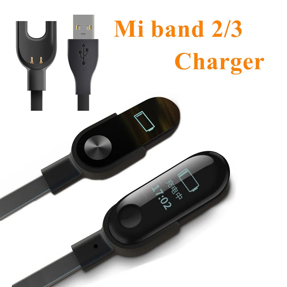 

Charger Cable For Xiaomi Mi Band 3 4 Miband 3 Smart Wristband Bracelet Mi band 2 Charging cable Band4 USB Charger Adapter Wire