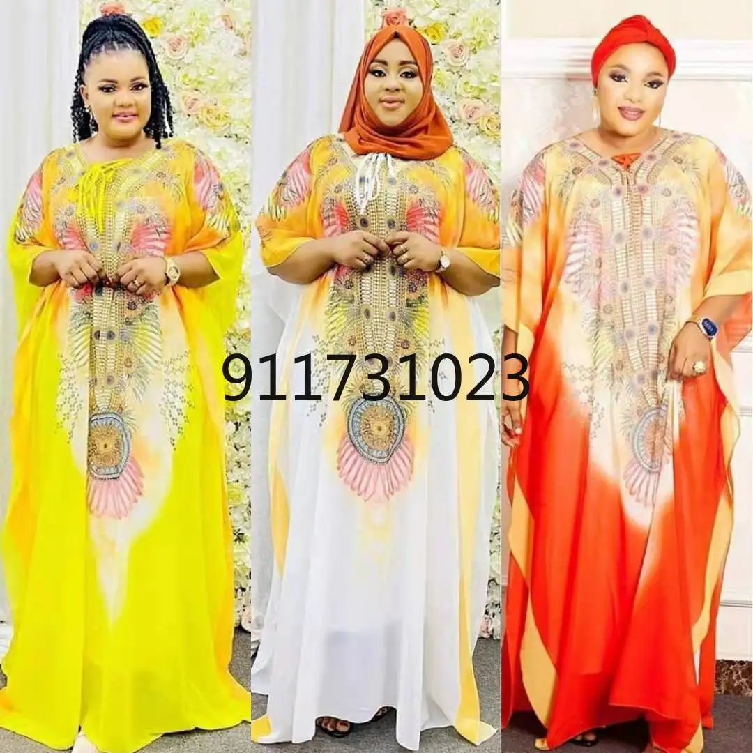 Африканские платья для женщин Дашики длинное платье макси лето 2021 женское