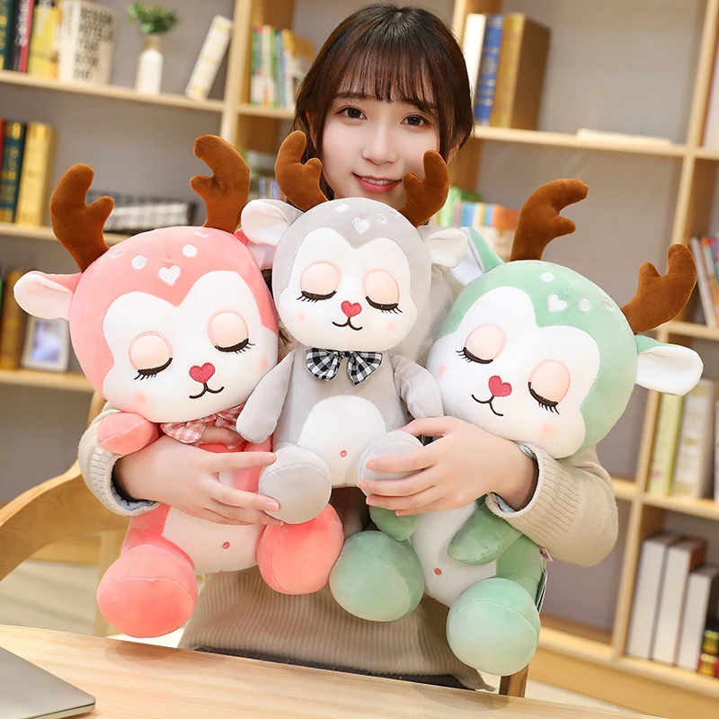 Лидер продаж привлекательные милые детские игрушки Олень плюшевые Мультяшные