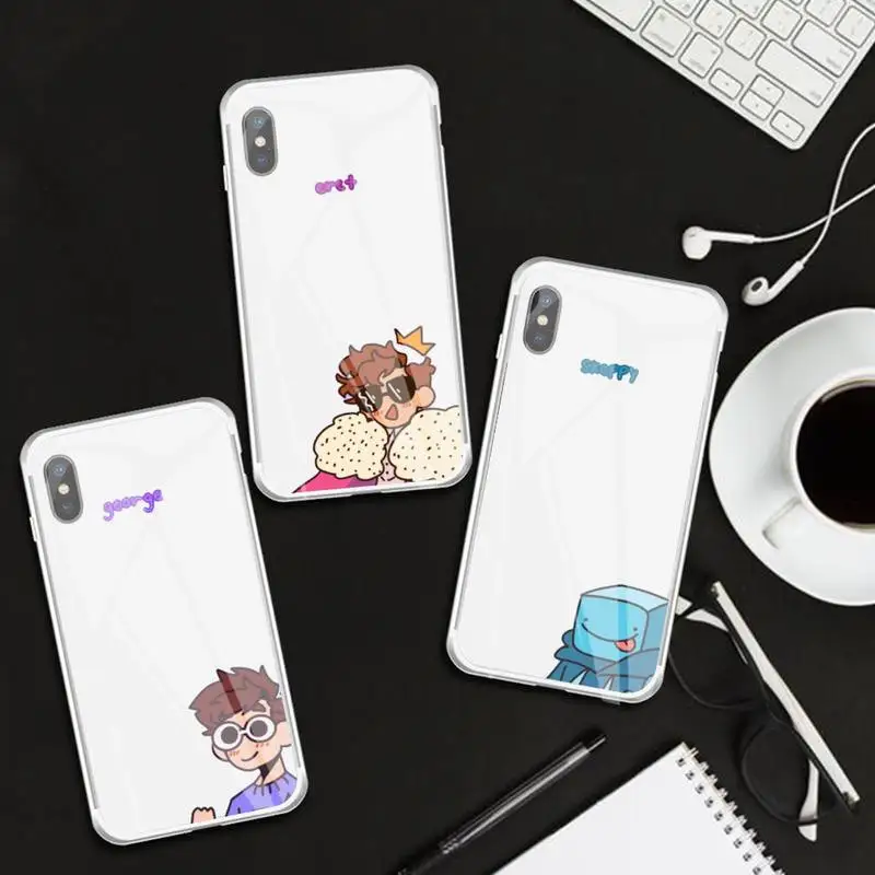 

Dream Smp Phone Case Transparent Case For IPhone 6 6s 7 8 Plus X Xs Xr Xsmax 11 12 Pro Promax 12mini