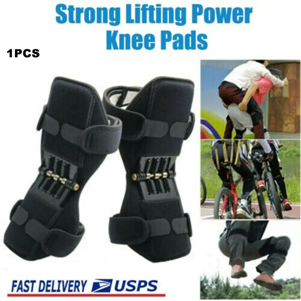 

Knee Joint Support Bracket Booster Knee Joint Stabilizer Pad Sports Knee Spring Bracket Sports Protective Gear