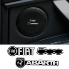 Автомобильный значок для аудио динамика, наклейка с эмблемой стерео для Fiat 500 Punto Panda Tipo Ducato Bravo 500x Barchetta Brava 126 Abarth 595 124