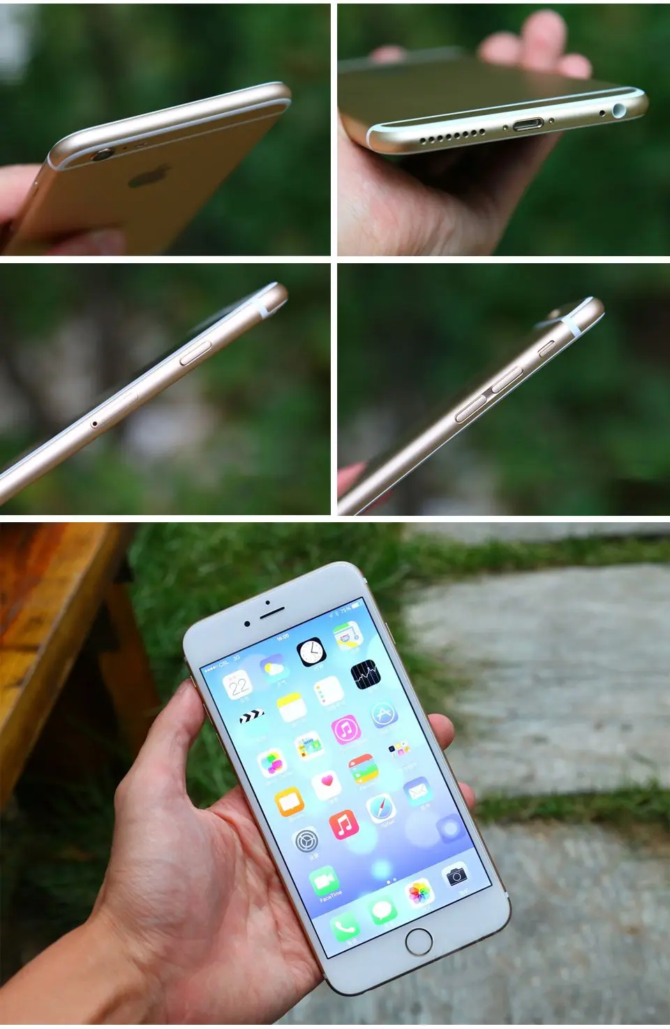 Используется разблокированный Apple iphone 6 Plus 5," 16 Гб/64 Гб/128 ГБ двухъядерный IOS iphone 6plus 8MP камера 4G LTE