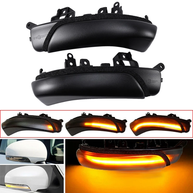 

Car LED Amber Turn Signal Light Rearview Mirror Lamp for Toyota Avalon Prius Crown Camry 81740-30130
