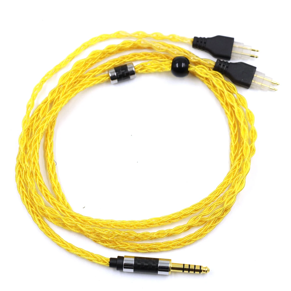 

Haldane 1.25m 3.5mm 2.5mm XLR 4.4mm 8Core Silver Plated OCC Headphone Upgrade Cable For Sennheiser HD580 HD600 HD650 HDxxx HD660