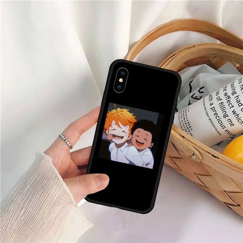 

The Promised Neverland anime high quality Phone Case coque for iPhone 11 12 pro XS MAX 8 7 6 6S Plus X 5S SE 2020 XR