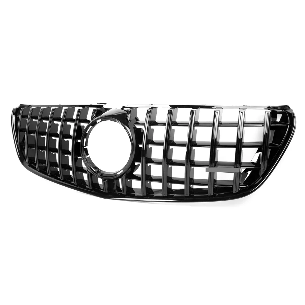

For Mercedes V class W447 GT Grills vito V260 V250 Racing Grille 2016-18 Without Emblem
