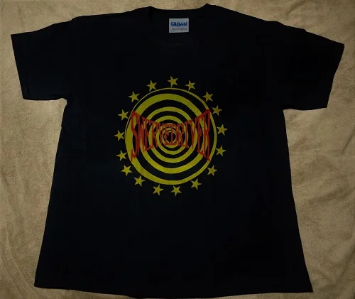 

Vintage T-Shirt 1992 Swervedriver Kill The Superheroes Black Men'S Reprint