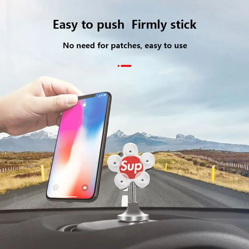 Держатель на присоске для телефона в форме цветка|Подставки и держатели| |