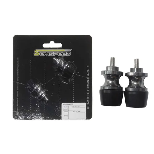 6MM Gray SEMSPEED CNC алюминиевые аксессуары для мотоциклов маятник Катушки слайдер для MSX 125 MSX125 CB1000R CBR650R CB650R CB650F CBR650F - Цвет: 6MM Gray