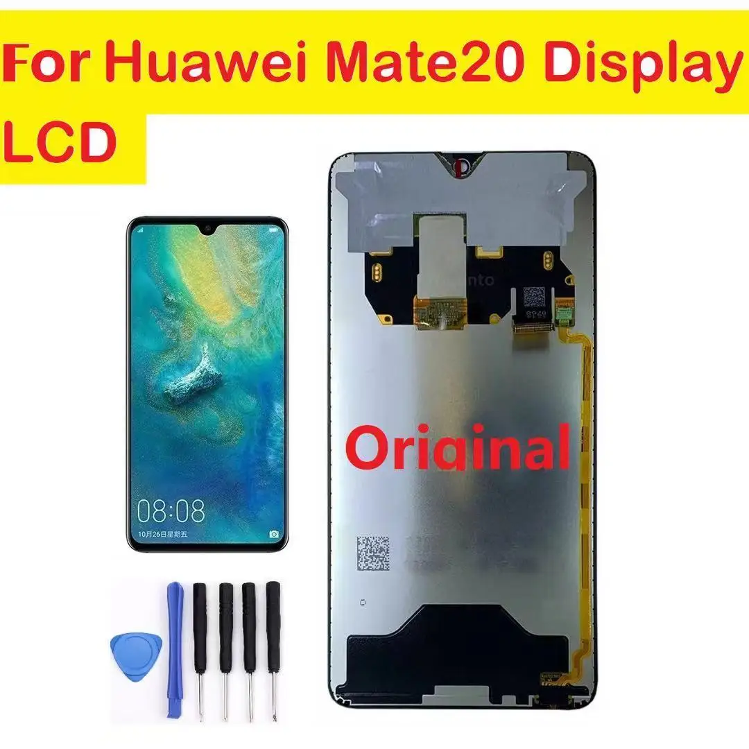 

6.53 "для huawei mate 20 ЖК-дисплей с сенсорным экраном дигитайзер HMA-L29 HMA-LX9 HMA-L09 Запасные части HMA-AL00