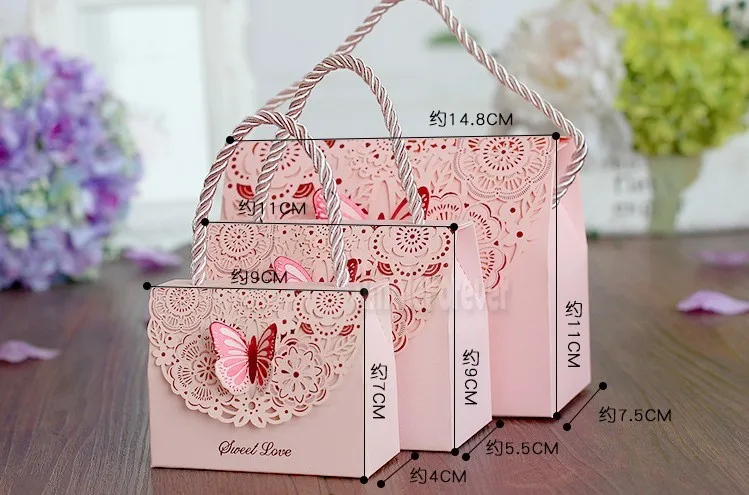 Коробка для конфет свадебная сумка ручная дня рождения Рождества сделай сам