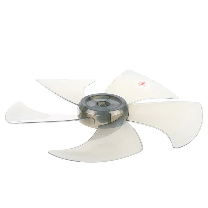 

14 Inch Plastic 5 Leaves Fan Blade with Nut Cover Fan Blades For Pedestal Fan