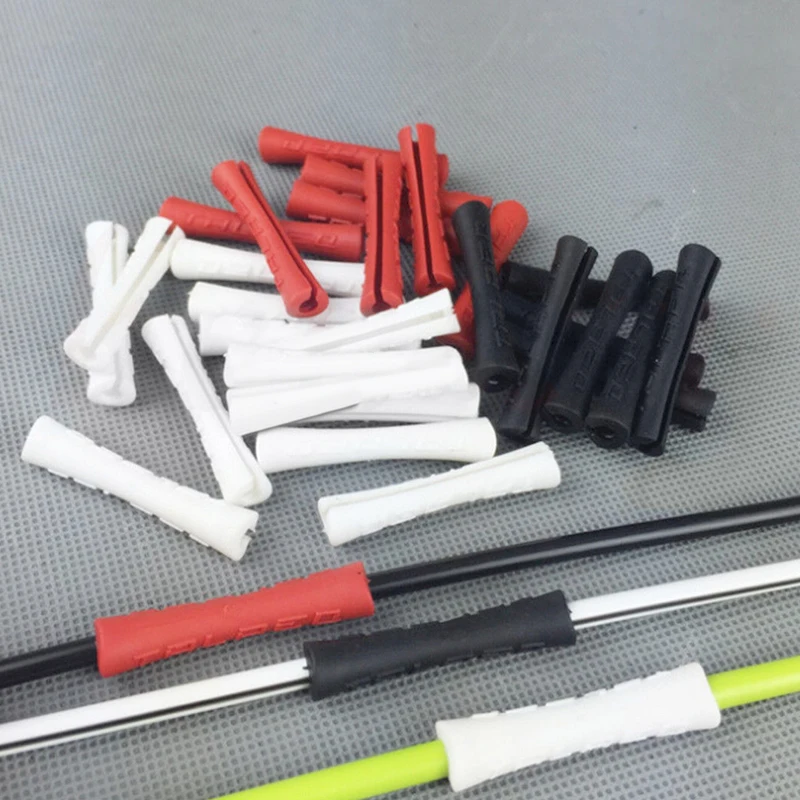 

10PCS Bike Outer Brake Gear Cable Wrap Protector Bicycle Cycling Accessories Cord End Covers Brake Line Cap Cable