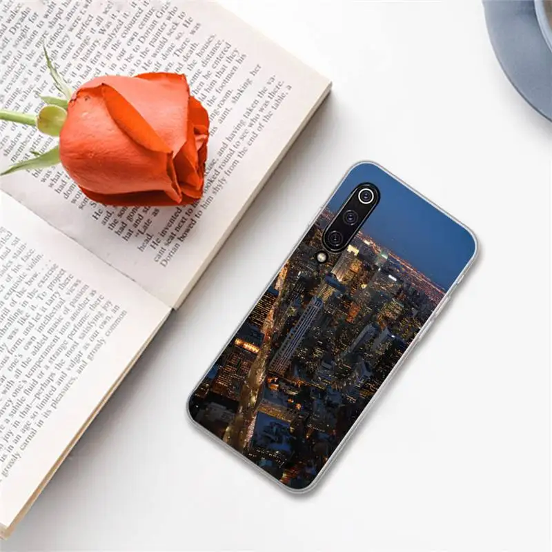 

New York City building Phone Case For Xiaomi Redmi note 7 8 9 A t k30 max3 9 s 10 pro lite