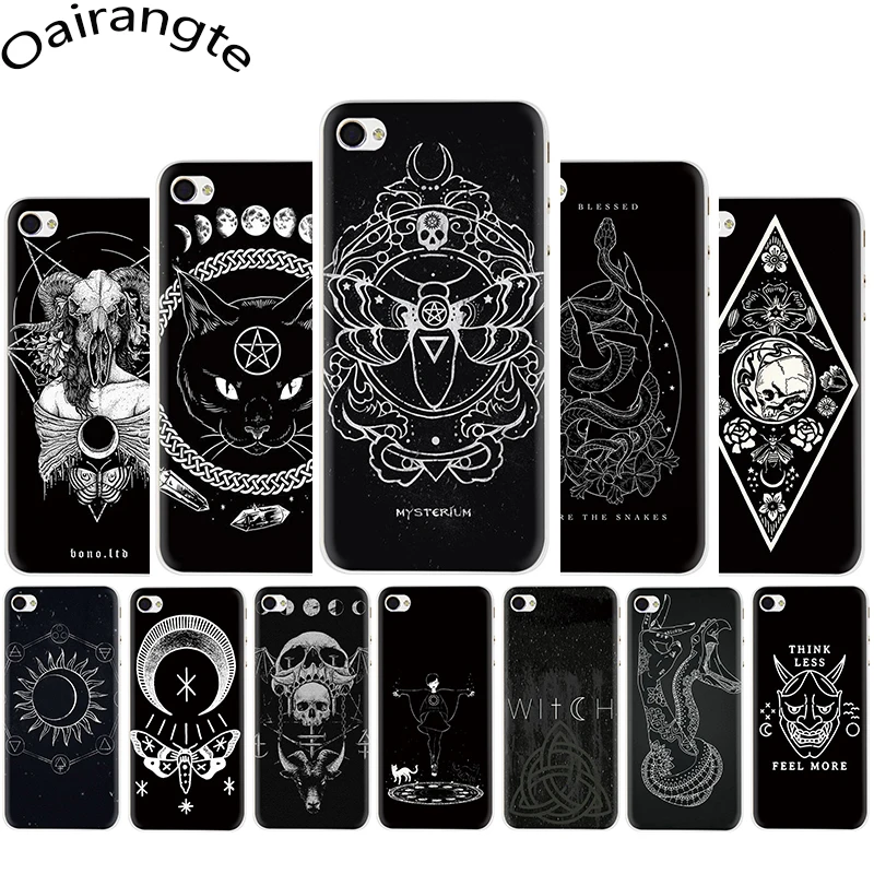 Жёсткий чехол для телефона с рисунком в готическом стиле iphone 5 5S 5C SE 2020 6 6S Plus 7 8 X XR XS