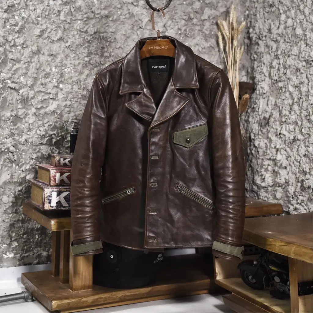 Мужская винтажная сумка 2020 корова холст зауженный крой короткие натуральная