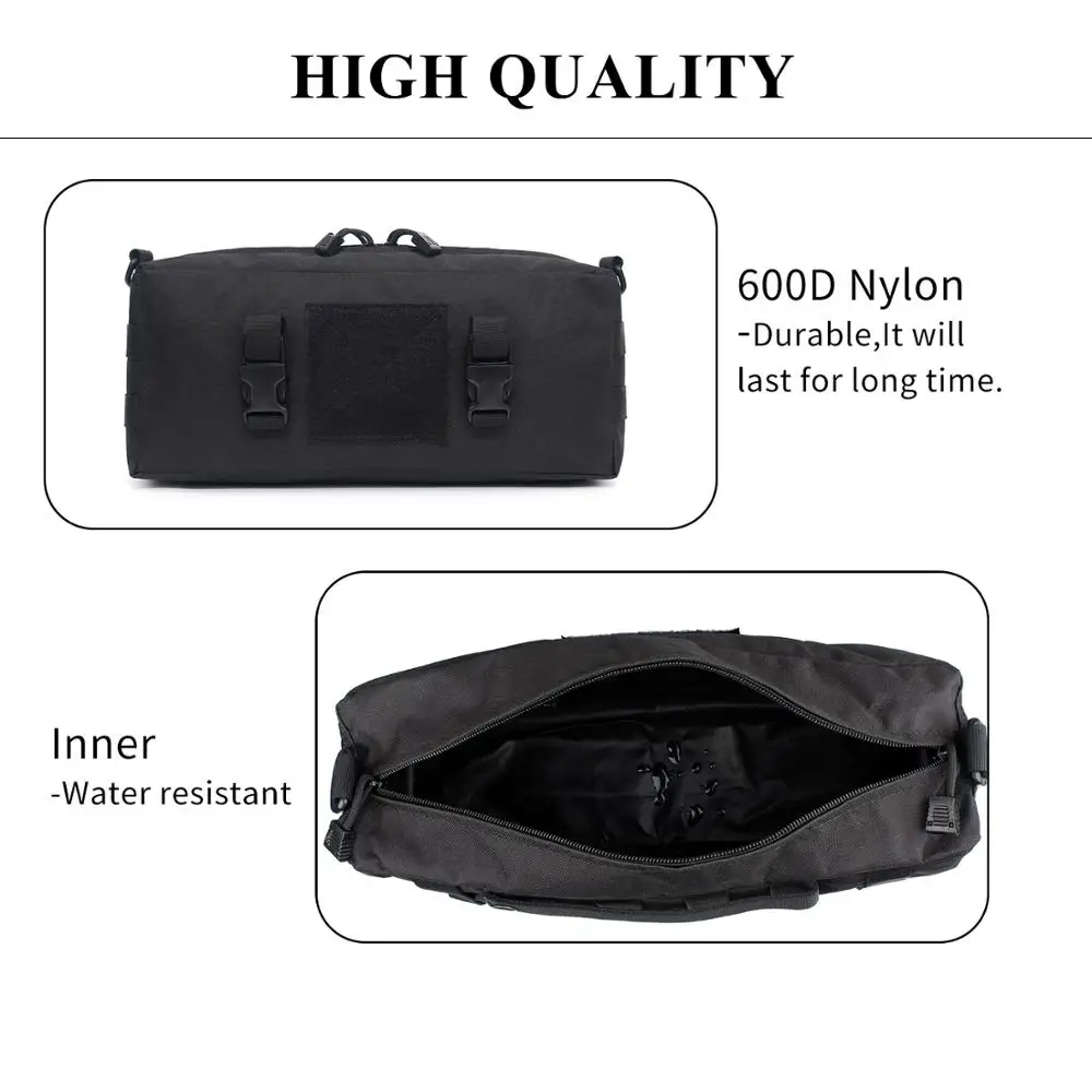 KOSIBATE Тактический Admin Pouch 600D нейлоновый подсумок Molle Kit многофункциональная сумка
