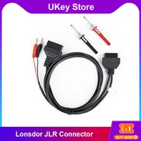 lonsdor jlr connector work with lonsdor k518 support all key lost programming under alarm state for land roverjaguar 2015 2018