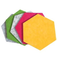 5pcs hexagon acoustic panels sound proof padding wall sticker for wall decoration kids room acoustic treatment
