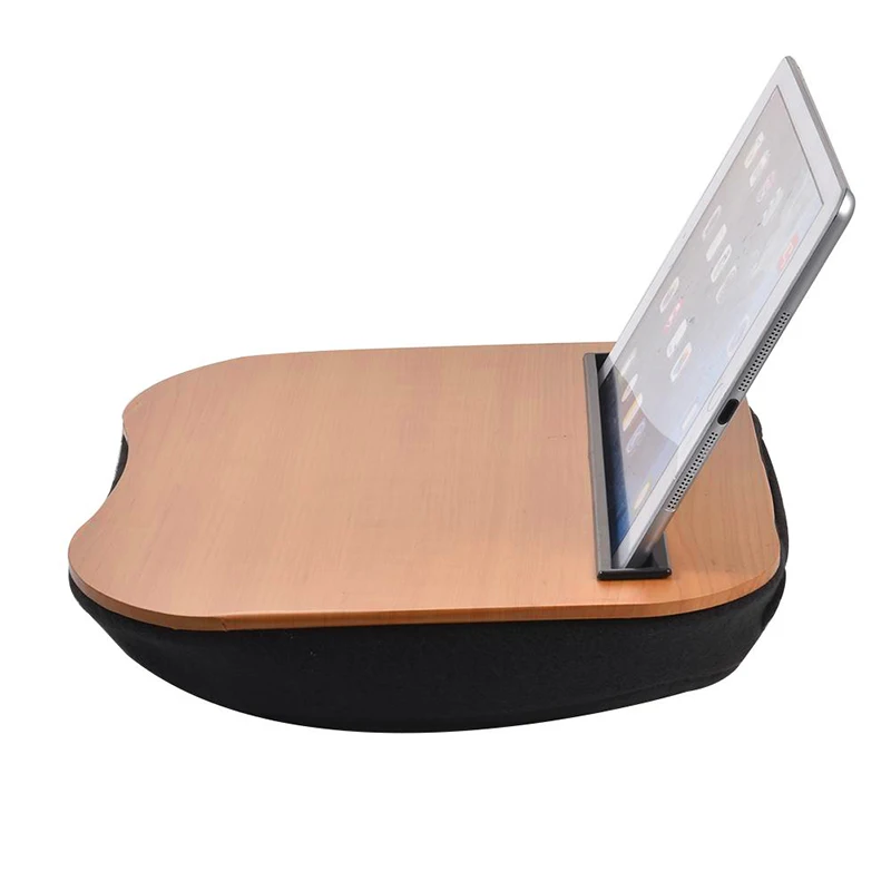 Multifunctional Lap Desk Laptop Holder Portable Computer Table with Phone Tablet Rack For iPad Study Work images - 6