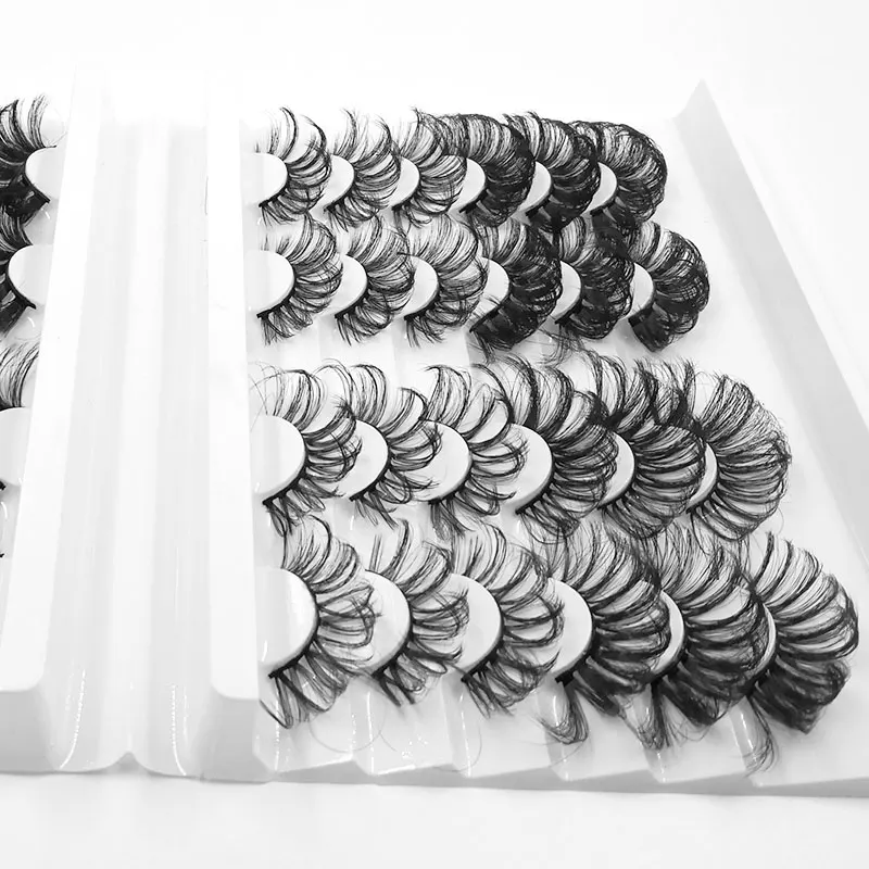 32/24/40 Multipack3D мягкие норковые Накладные ресницы ручной работы пушистые длинные