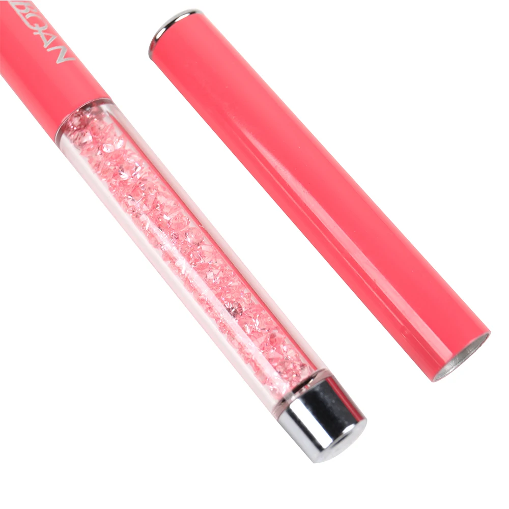 BQAN 1 шт. #4 кристаллическая кисть для ногтей чистый колонский соболиный волос