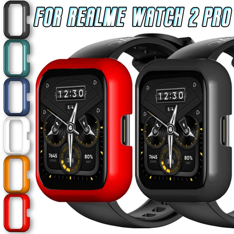 Защитный чехол для смарт-часов Realme Watch 2 Pro многоцветный из поликарбоната с