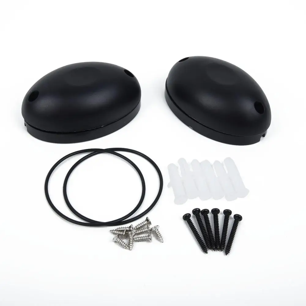 Черный фотоэлемент с инфракрасным датчиком луча 12/24 в для раздвижных ворот