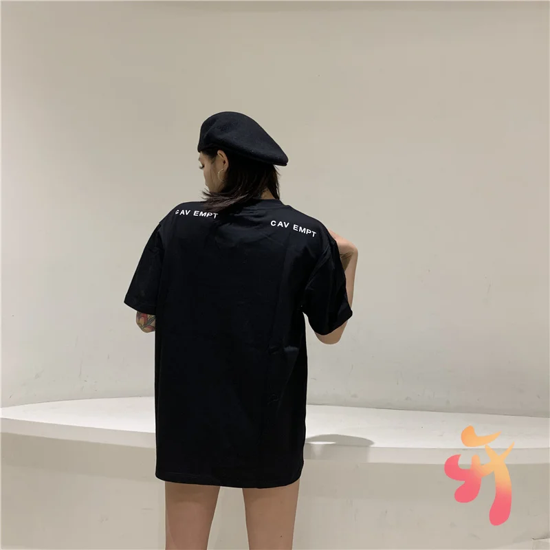 

Summer Men's Clothing CAVEMPT Short Sleeve T-shirt High Quality Round Neck Tees CAVEMPT Industrial Style Casual Women's T Shirts