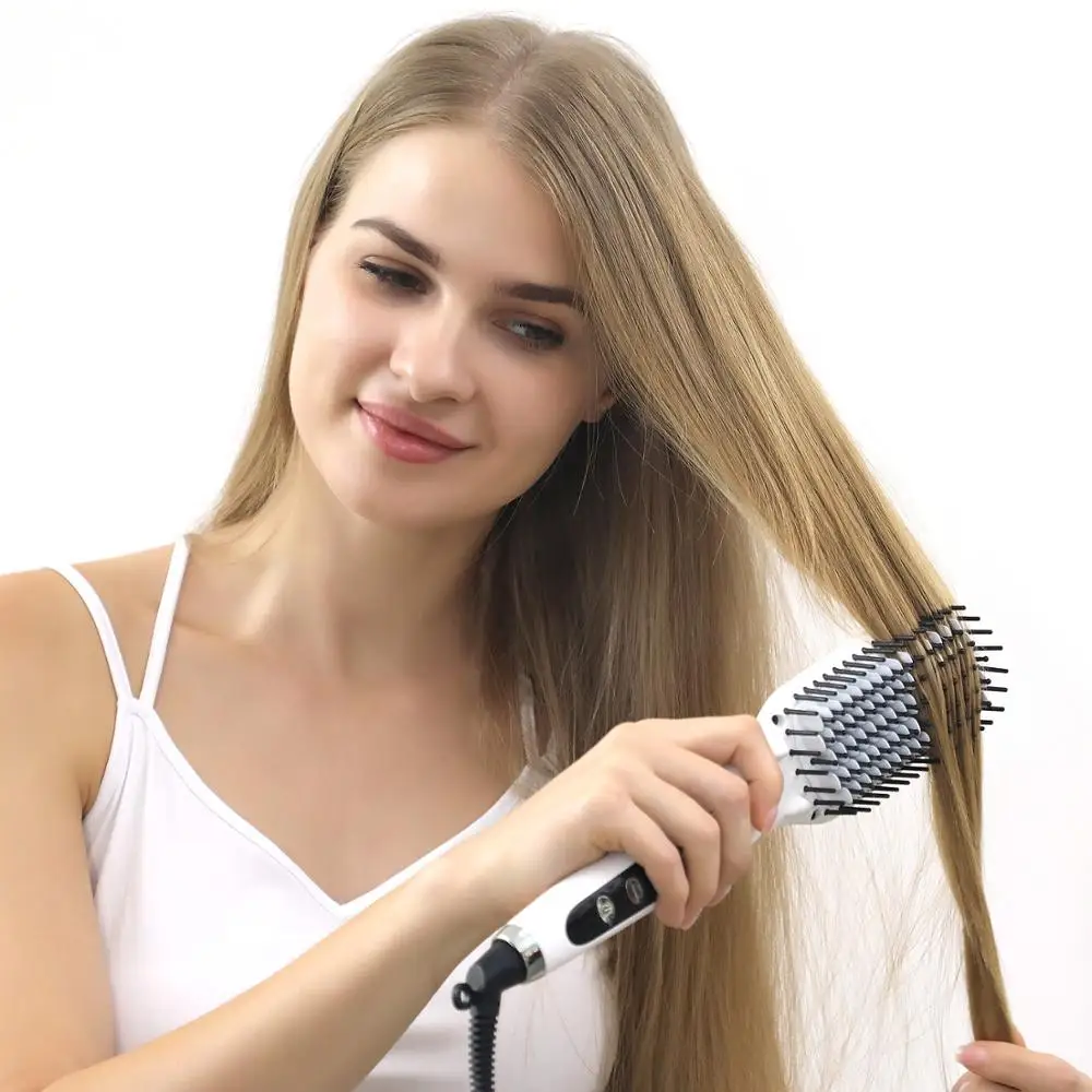 Выпрямитель для волос FMK электрический выпрямитель с ЖК дисплеем быстрый