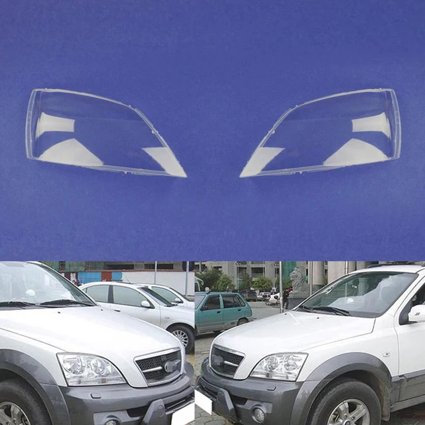 Автомобильный светильник с передней головкой крышка лампы для KIA Sorento 2004 2005