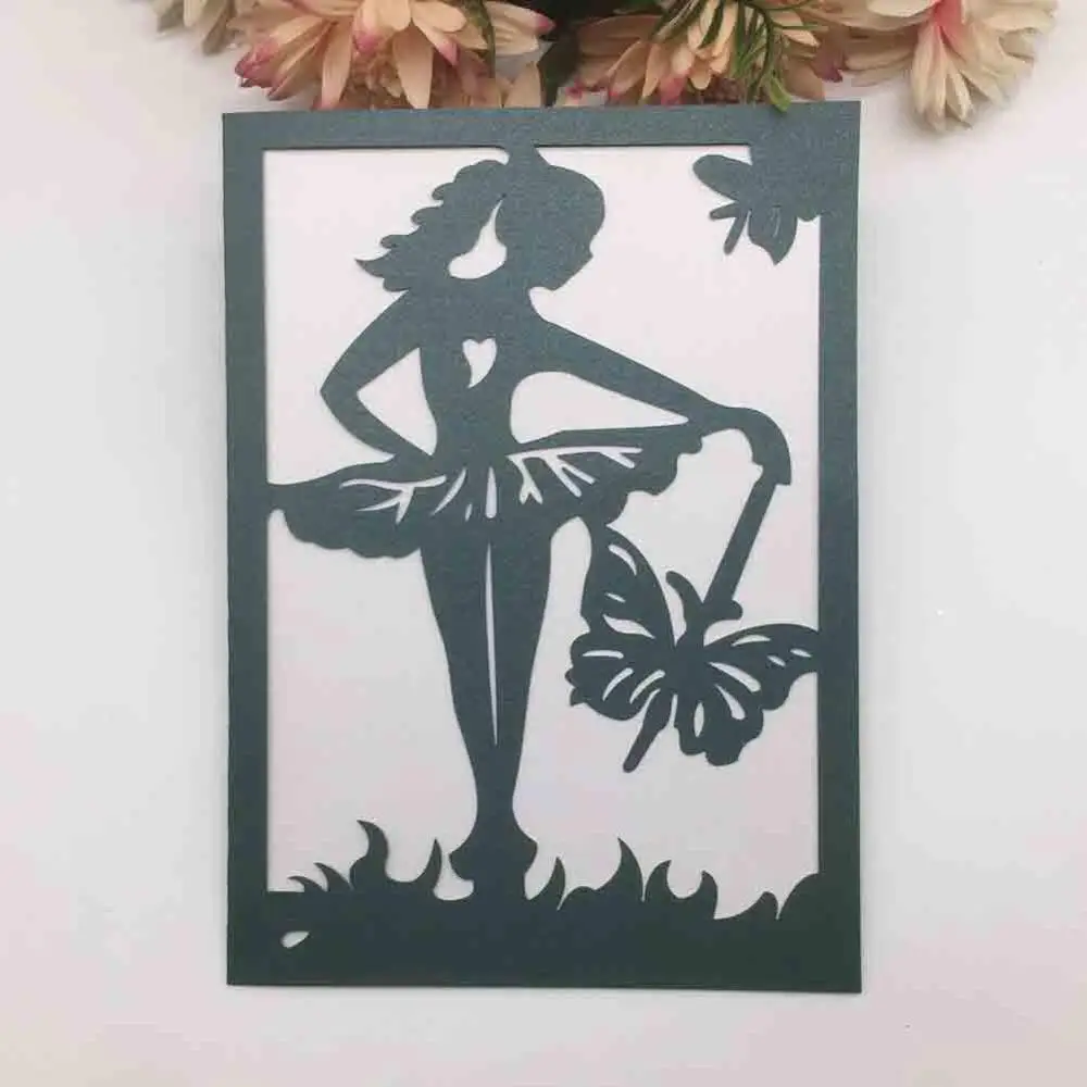 Пригласительная открытка на свадьбу в стиле танцующей девушки 30 шт./лот