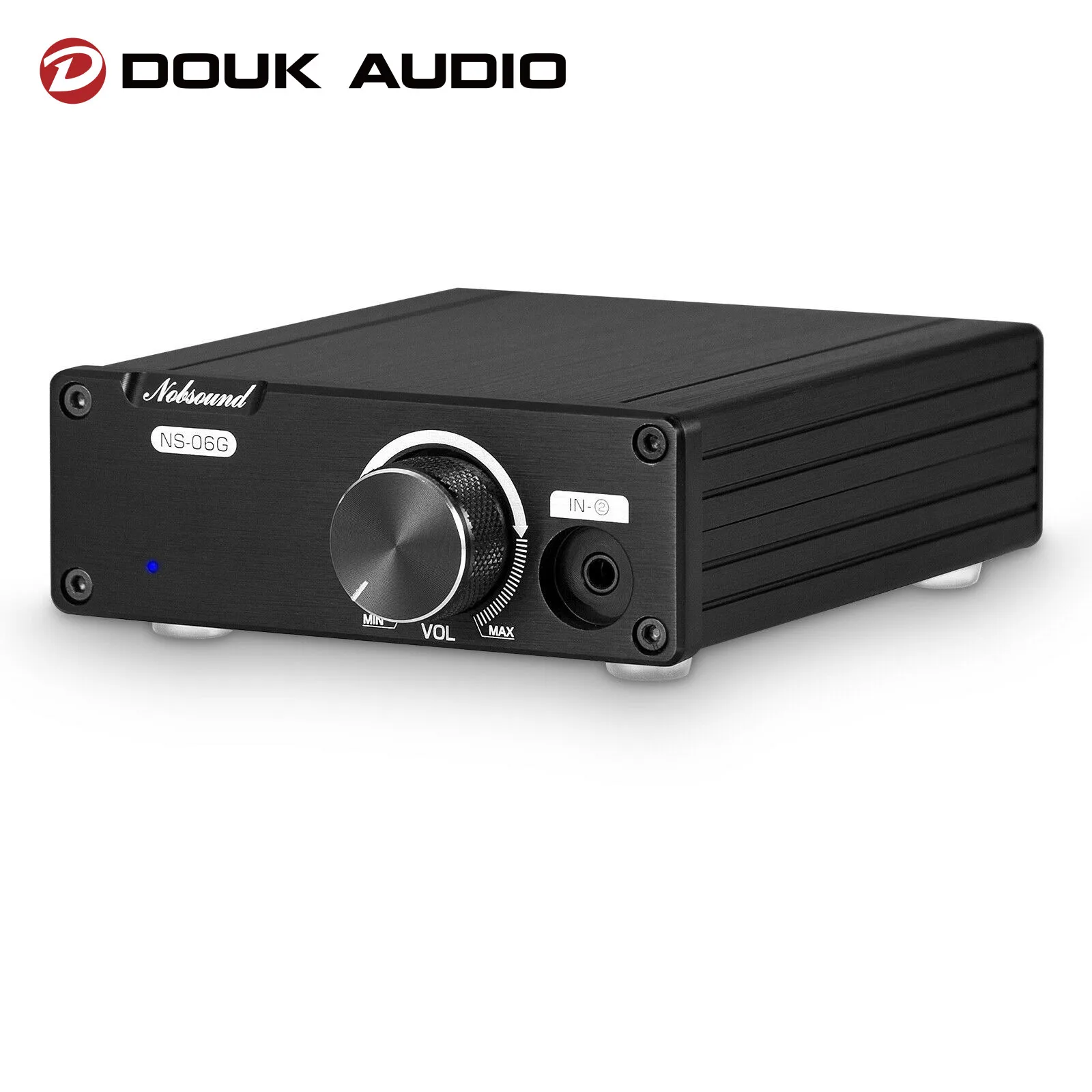 

Цифровой усилитель Douk Audio Mini TPA3116D2, Hi-Fi стерео усилитель мощности класса D для домашнего аудио, 100 Вт + 100 Вт