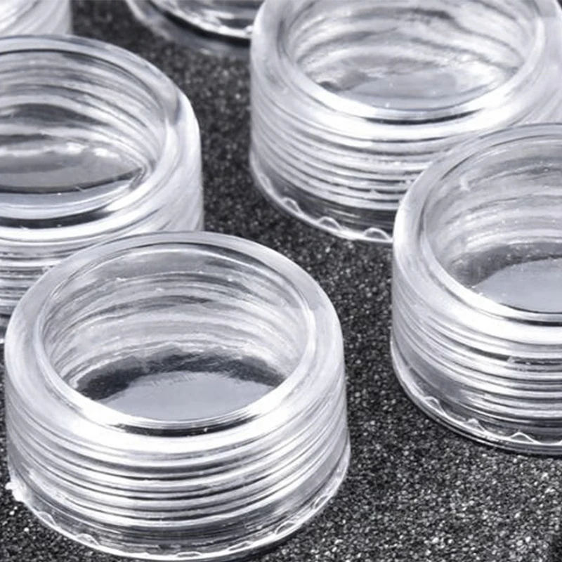 

60Pcs Transparent Plastic Bottles Diamond Painting Beads Storage Bottles Embroidery Beads Storage Container Storage Box