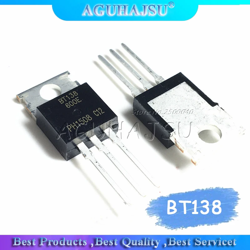 10 шт. BT138 600E TO220 600 TO 220 138 Новый и оригинальный IC|Интегральные схемы| |