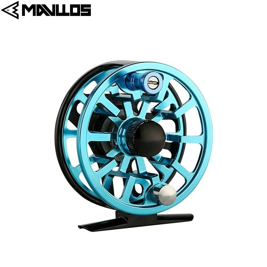 Mavllos 3/4 5/6 7/8WT Fly Рыболовная катушка 3 подшипники из нержавеющей стали рама станка с