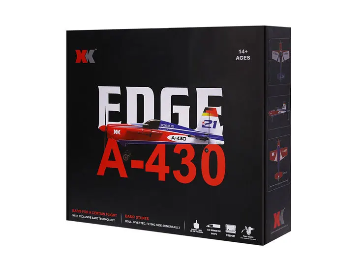 XK A430 самолет + X4 передатчик с бесщеточным двигателем 3D6G система 2 4G 5C A 430