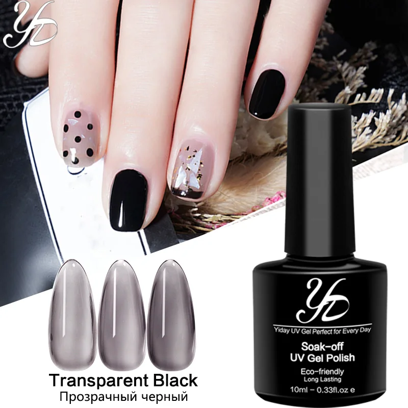 Yiday 1x ярко-красный оранжевый тон лак для ногтей УФ-гель чистый цвет