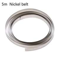 li ion battery nickel sheet plate nickel plated steel belt strip connector spot welding machine battery welders 1 roll 5m
